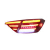 HONDA CIVIC FE 2021-2022 LED SEQUENTIAL SIGNAL WELCOME LIGHT RED BAR TAILLAMP