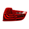 BMW 3 SERIES E90 2009-2012 LED SEQUENTIAL SIGNAL WELCOME LIGHT TAILLAMP RED LENS