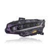 HONDA CIVIC FC 2016-2021 PROJECTOR LED HI-LO BEAM SEQUENTIAL SIGNAL WELCOME LIGHT RED DEMON EYES HEADLAMP