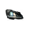 MERCEDES BENZ C-CLASS W204 2012-2014 PROJECTOR LED SEQUENTIAL SIGNAL HEADLAMP