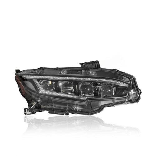 HONDA CIVIC FC 2016-2021 PROJECTOR LED HI-LO BEAM SEQUENTIAL SIGNAL WELCOME LIGHT AUDI STYLE HEADLAMP HONDA CIVIC FC 2016-2021 PROJECTOR LED HI-LO BEAM SEQUENTIAL SIGNAL WELCOME LIGHT AUDI STYLE HEADLAMP