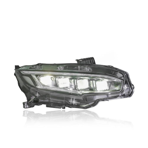 HONDA CIVIC FC 2016-2021 PROJECTOR LED HI-LO BEAM SEQUENTIAL SIGNAL WELCOME LIGHT AUDI STYLE HEADLAMP HONDA CIVIC FC 2016-2021 PROJECTOR LED HI-LO BEAM SEQUENTIAL SIGNAL WELCOME LIGHT AUDI STYLE HEADLAMP