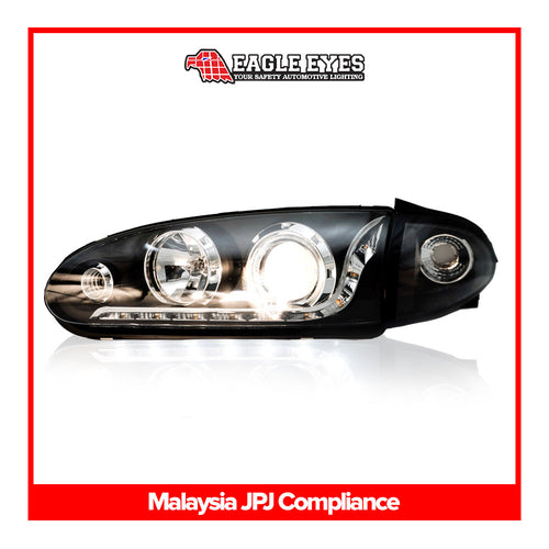 PROTON WIRA 1993-2009 PROJECTOR LED DRL SEQUENTIAL SIGNAL HEADLAMP PROTON WIRA 1993-2009 PROJECTOR LED DRL SEQUENTIAL SIGNAL HEADLAMP