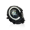 MINI COOPER R55/56/57 2007-2013 PROJECTOR LED HI-LO BEAM DRL SEQUENTIAL SIGNAL WELCOME LIGHT HEADLAMP