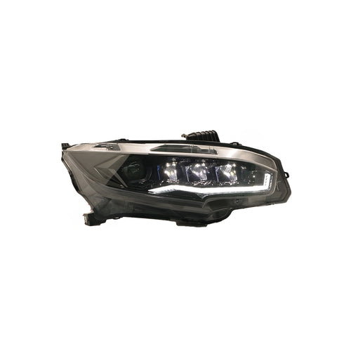 HONDA CIVIC FC 2016-2021 PROJECTOR LED HI-LO BEAM SEQUENTIAL SIGNAL WELCOME LIGHT 3D CRYSTAL DIAMOMD STYLE HEADLAMP HONDA CIVIC FC 2016-2021 PROJECTOR LED HI-LO BEAM SEQUENTIAL SIGNAL WELCOME LIGHT 3D CRYSTAL DIAMOMD STYLE HEADLAMP