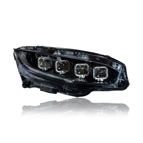HONDA CIVIC FC 2016-2021 PROJECTOR LED HI-LO BEAM SEQUENTIAL SIGNAL WELCOME LIGHT BUGATTI STYLE HEADLAMP HONDA CIVIC FC 2016-2021 PROJECTOR LED HI-LO BEAM SEQUENTIAL SIGNAL WELCOME LIGHT BUGATTI STYLE HEADLAMP