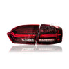VOLKSWAGEN JETTA 2011-2018 LED SEQUENTIAL SIGNAL AUDI STYLE RED TAILLAMP