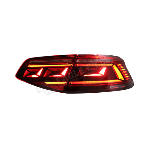 VOLKSWAGEN PASSAT B8 2017-2020 LED SEQUENTIAL SIGNAL RED TAILLAMP VOLKSWAGEN PASSAT B8 2017-2020 LED SEQUENTIAL SIGNAL RED TAILLAMP