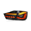 TOYOTA CAMRY XV50 2012-2014 LED SEQUENTIAL SIGNAL WELCOME LIGHT DRAGON SCALE SMOKE TAILLAMP