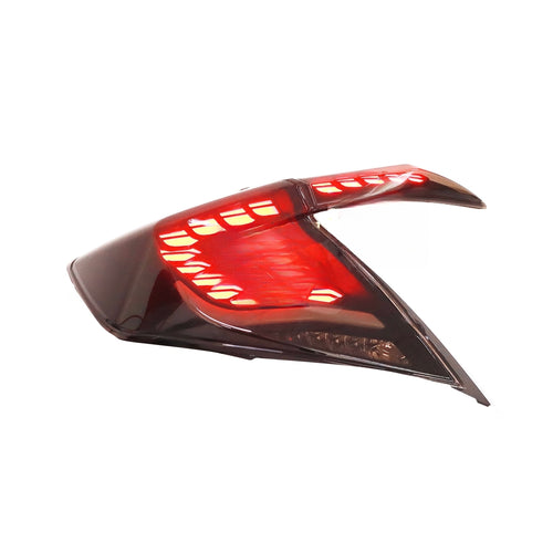 HONDA CIVIC FC 2016-2020 LED SEQUENTIAL SIGNAL WELCOME LIGHT DRAGON SCALE STYLE SMOKE TAILLAMP