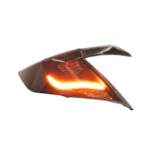 HONDA CIVIC FC 2016-2020 LED SEQUENTIAL SIGNAL WELCOME LIGHT DRAGON SCALE STYLE SMOKE TAILLAMP