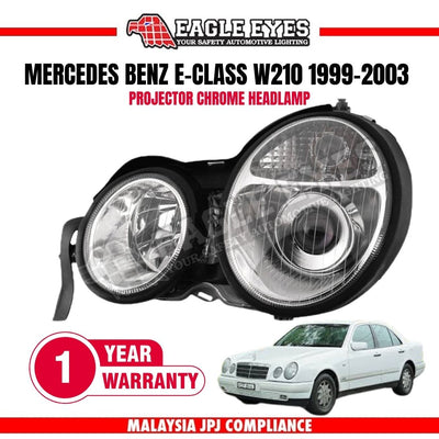MERCEDES BENZ E-CLASS W210 1999-2003 PROJECTOR HEADLAMP