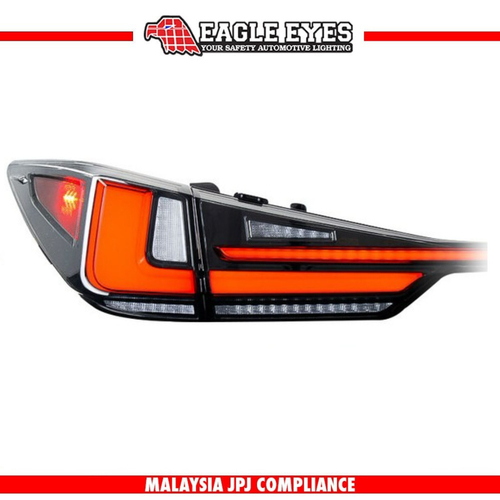 LEXUS RX270/350 2016-2022 LED SEQUENTIAL SIGNAL WELCOME LIGHT (CLEAR/SMOKE) TAILLAMP WITH GARNISH LAMP