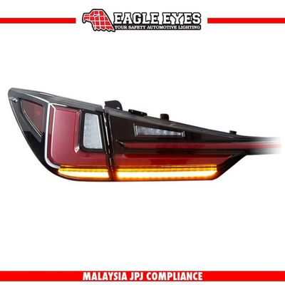 LEXUS RX270/350 2016-2022 LED SEQUENTIAL SIGNAL WELCOME LIGHT (CLEAR/SMOKE) TAILLAMP WITH GARNISH LAMP