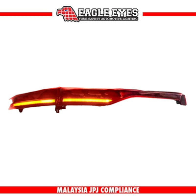 TOYOTA HARRIER 2021-2023 LED BAR TAILAMP  SEQUENTIAL SIGNAL  WELCOME LIGHT (DRAGON SCALE) RED TAILLAMP