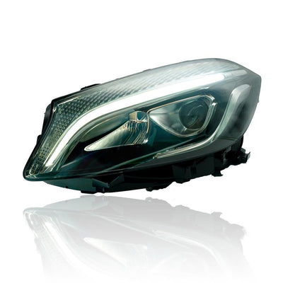 MERCEDES BENZ A-CLASS W176 2012-2017 PROJECTOR LED DRL ONE TOUCH BLUE HEADLAMP COMPATIBLE HID SPEC