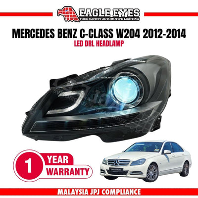 MERCEDES BENZ C-CLASS W204 2012-2014 LED DRL HEADLAMP