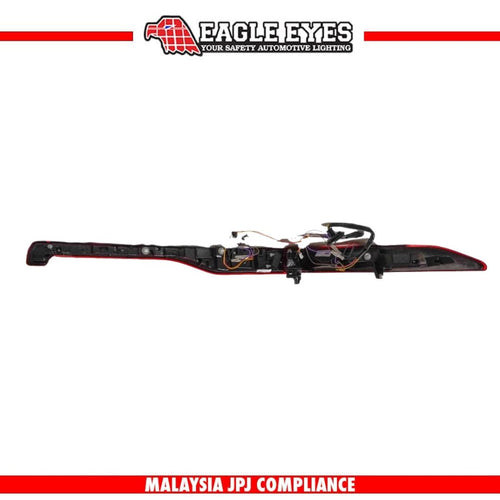 TOYOTA HARRIER 2021-2023 LED BAR TAILAMP  SEQUENTIAL SIGNAL  WELCOME LIGHT (DRAGON SCALE) RED TAILLAMP