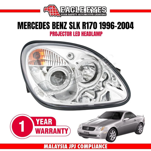 MERCEDES BENZ SLK R170 1996-2004 PROJECTOR LED HEADLAMP