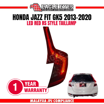 HONDA JAZZ/FIT GK5 2013-2020 LED RS STYLE RED TAILLAMP