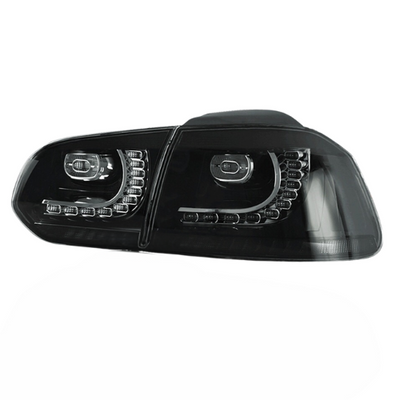 VOLKSWAGEN GOLF 6 MK6 2008-2012 LED SEQUENTIAL SIGNAL GTI STYLE SMOKE TAILLAMP