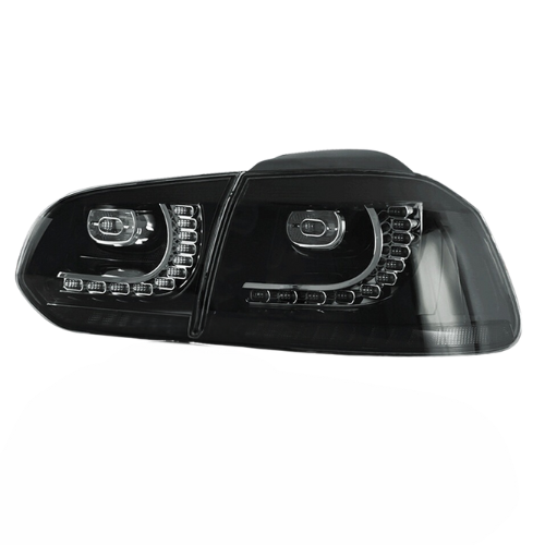 VOLKSWAGEN GOLF 6 MK6 2008-2012 LED SEQUENTIAL SIGNAL GTI STYLE SMOKE TAILLAMP