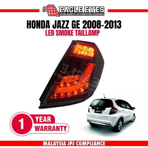 HONDA JAZZ GE 2008-2013 LED SMOKE TAILLAMP