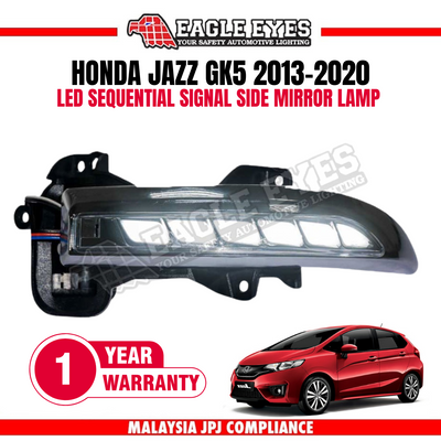 HONDA JAZZ/FIT GK5 2013-2020 LED SEQUENTIAL SIGNAL MIRROR LAMP