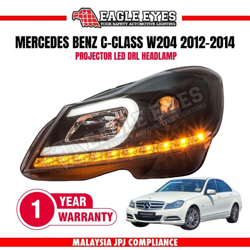 MERCEDES BENZ C-CLASS W204 2012-2014 PROJECTOR LED HEADLAMP