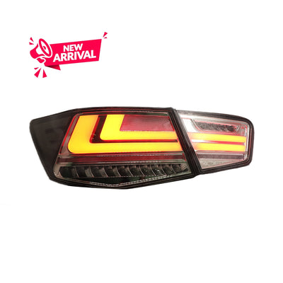 KIA FORTE 2010-2013 LED WHITE BAR SEQUENTIAL SIGNAL SMOKE TAILLAMP