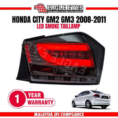HONDA CITY GM2/GM3 2008-2011 LED SMOKE TAILLAMP
