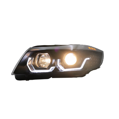 BMW 3 SERIES E90 2005-2008 PROJECTOR LED HI-LO BEAM SEQUENTIAL SIGNAL HEADLAMP