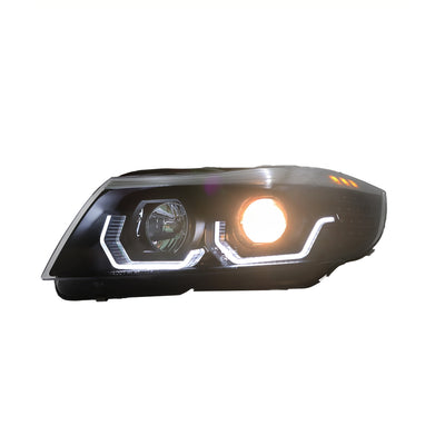 BMW 3 SERIES E90 2005-2008 PROJECTOR LED HI-LO BEAM SEQUENTIAL SIGNAL HEADLAMP