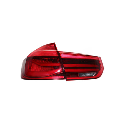 BMW 3 SERIES F30 12-19 LED SEQUENTIAL SIGNAL WELCOME LIGHT TAILLAMP M4 GTS STYLE COMPATIBLE PRE-FACELIFT/FACELIFT MODEL(RED)