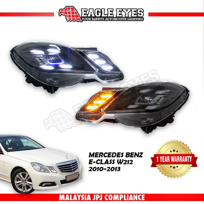MERCEDES BENZ E-CLASS W212 2010-2013 LED DRL SIGNAL HEADLAMP