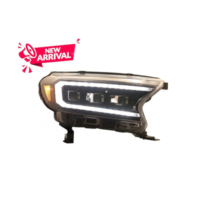 FORD RANGER T7 T8 2016-2019 PROJECTOR LED SEQUENTIAL SIGNAL WELCOME LIGHT HEADLAMP