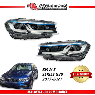 BMW 5 SERIES G30 2017-2021 LED HI-LO BEAM DRL HEADLAMP