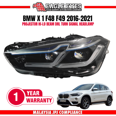 BMW X1 F48 F49 2016-2021 PROJECTOR LED HI-LO BEAM DRL TURN SIGNAL HEADLAMP