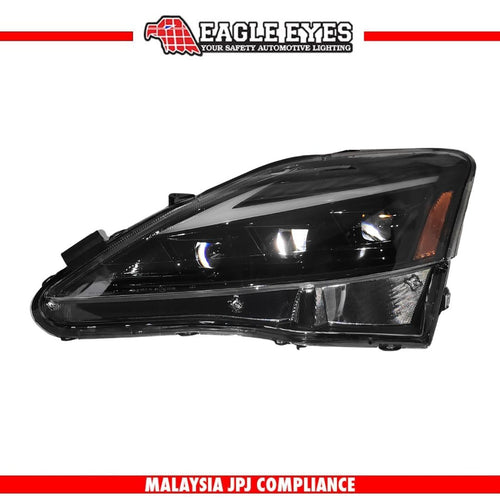 TOYOTA LEXUS IS250 2006-2012 LED PROJECTOR HI-LO BEAM SEQUENTIAL SIGNAL WELCOME LIGHT ONE TOUCH BLUE HEADLAMP