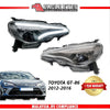 TOYOTA GT-86 2012-2016 PROJECTOR LED HI-LOW BEAM SEQUENTIAL SIGNAL WELCOME LIGHT HEADLAMP