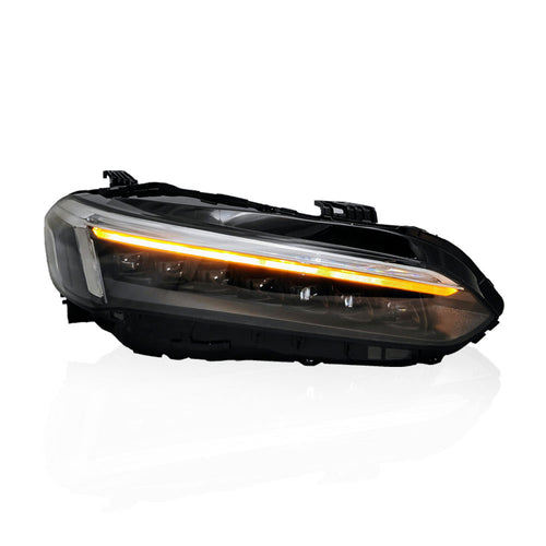HONDA CIVIC FE 2022-2023 PROJECTOR LED HI-LO BEAM SEQUENTIAL SIGNAL WELCOME LIGHT ONE TOUCH BLUE HEADLAMP