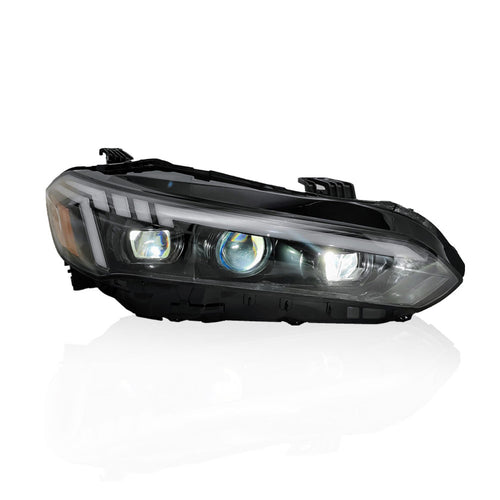 HONDA CIVIC FE 2022-2023 PROJECTOR LED HI-LO BEAM SEQUENTIAL SIGNAL WELCOME LIGHT AUDI STYLE HEADLAMP
