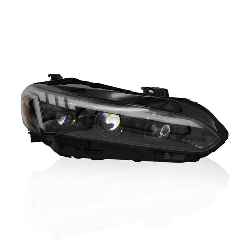 HONDA CIVIC FE 2022-2023 PROJECTOR LED HI-LO BEAM SEQUENTIAL SIGNAL WELCOME LIGHT AUDI STYLE HEADLAMP