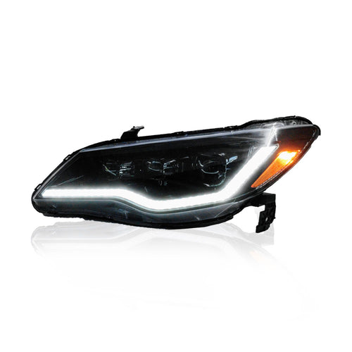 HONDA CIVIC FD 2006-2011 PROJECTOR LED HI-LO BEAM SEQUENTIAL SIGNAL WELCOME LIGHT HEADLAMP