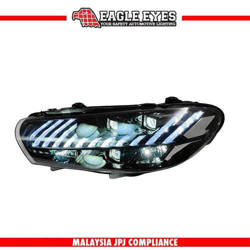 VOLKSWAGEN SCIROCCO 3RD GENERATION 2008-2017 MODERN STYLE HI-LO BEAM LED SEQUENTIAL SIGNAL HEADLAMP