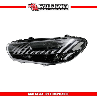VOLKSWAGEN SCIROCCO 3RD GENERATION 2008-2017 MODERN STYLE HI-LO BEAM LED SEQUENTIAL SIGNAL HEADLAMP
