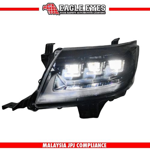 TOYOTA HILUX VIGO 2012-2014 WELCOME LIGHT PROJECTOR HI-LO BEAM SEQUENTIAL SIGNAL LEXUS STYLE HEADLAMP