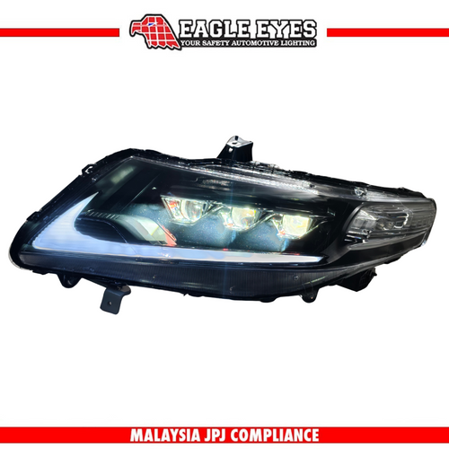 HONDA CITY GM2/GM3 2008-2014 LED PROJECTOR HI-LO BEAM SEQUENTIAL SIGNAL WELCOME LIGHT DEMON EYES DYNAMIC STYLE HEADLAMP