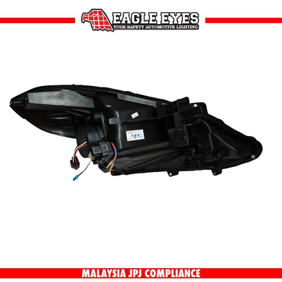 NISSAN ALMERA N17 2015-2019 LED PROJECTOR HI-LO BEAM SEQUENTIAL SIGNAL WELCOME LIGHT DEMON EYES DYNAMIC STYLE HEADLAMP