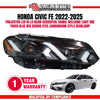 HONDA CIVIC FE 2022-2025 WELCOME LIGHT LED PROJECTOR HI LO BEAM ONE TOUCH BLUE RED DEMON EYES SEQUENTIAL SIGNAL LAMBOGHINI STYLE HEADLAMP